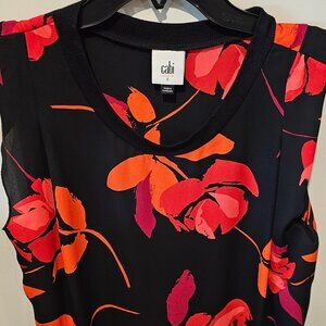 CAbi Style # 4552 -  New Complete Top Floating Flowers - Size S